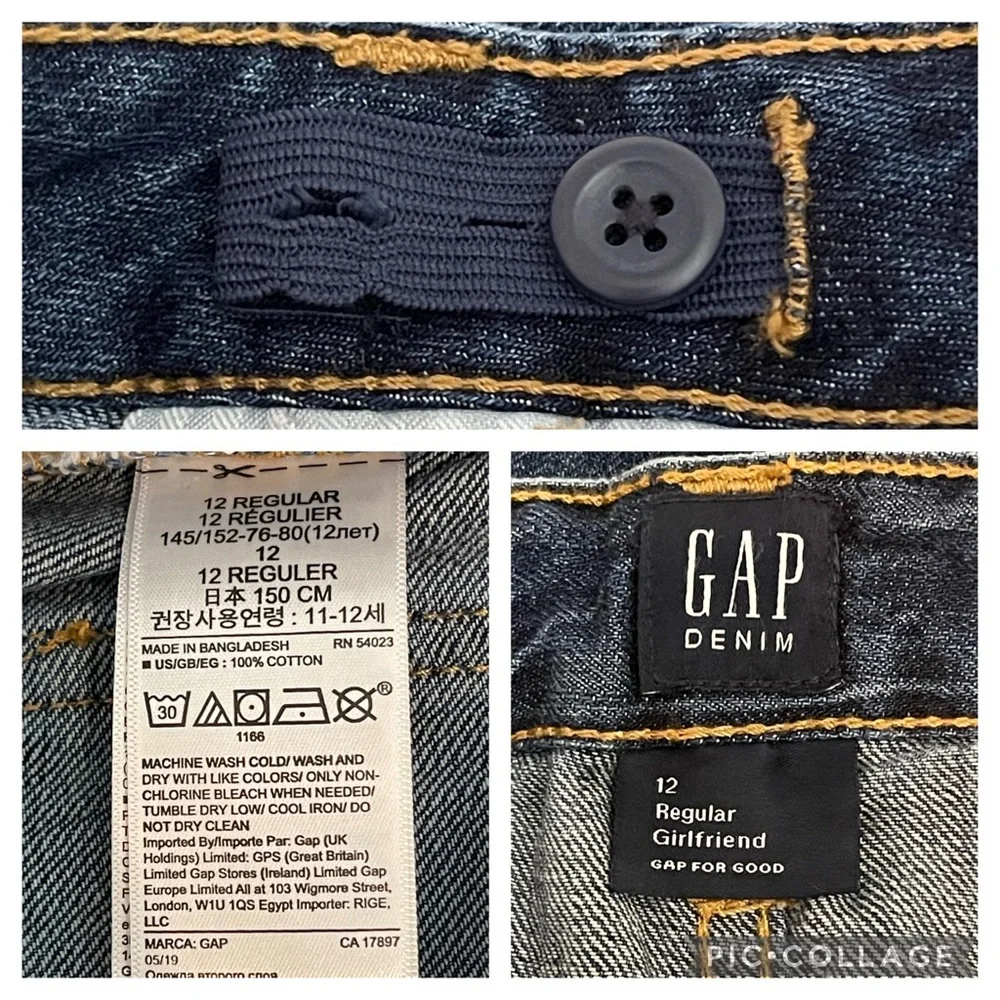 🔥 SALE GAP Girlfriend Cropped Jeans | Size 12